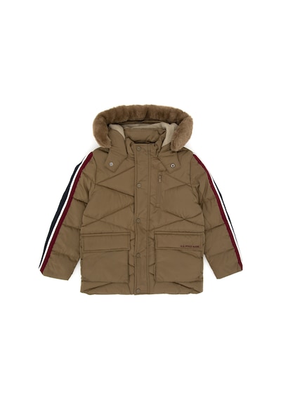 U.s. Polo Assn. Erkek Çocuk Haki Kaban 50310499-vr027 Haki