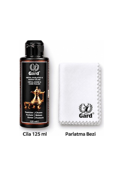 Gard Metal Parlatıcı & Bakım Cilası 125 ML