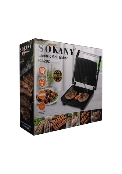 Sokany  KJ-202 Profesyonel Elektrikli Tost Makinesi