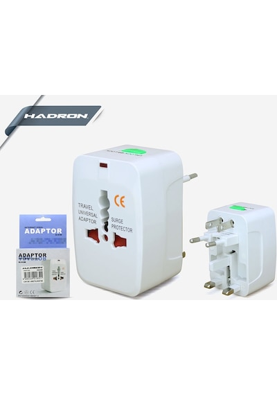 Hadron Hd4499 Universal Türk Ingiliz 220-110 Çevirici Adaptör