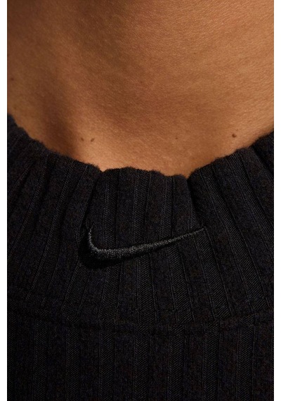 Nike Tight Fit Mock Neck Crop Tank Top Kadın Crop Dar Kesim Yüksek Yaka Fitilli Jarsey Atlet Siyah Siyah Nike Tight Fit Mock Neck Crop Tank Top Kadın Crop Dar Kesim Yüksek Yaka Fitilli Jarsey Atlet Siyah Siyah
