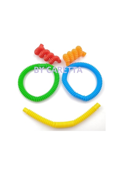 Pop Tubes Esnek Boru - 6 lı 24 cm