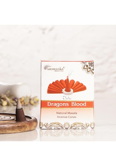 Aromatika Ejderha Kanı Kokulu Konik Tütsü