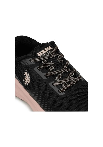 U.s. Polo Assn. Gerrard Wmn 4pr Kadın Siyah-mor Koşu&antrenman Ayakkabı Siyah