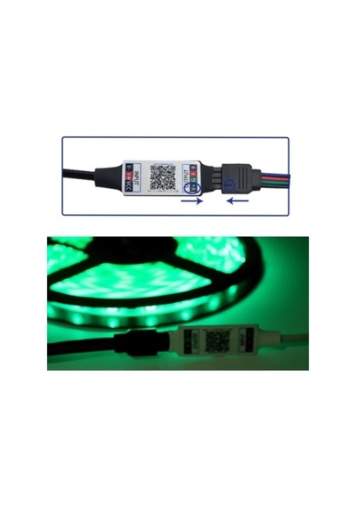 Rgb Lede Bluetooth Özelliği Ekleme Cihazı 5v-24v Bluetooth Modül Çok Renkli Diğer
