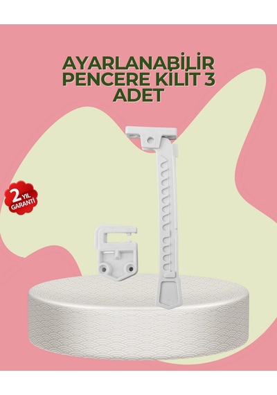 Cam Pencere Açılma Kontrol Kilidi Kolay Semeglbl - 98 Montaj 3 Lü