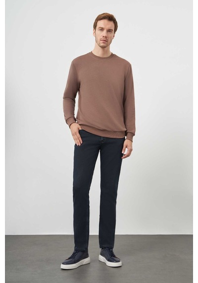 Morven Erkek Kahve Basic Bisiklet Yaka Sweat-shirt 25ks063005400 Kahve Kahve Kahverengi Morven Erkek Kahve Basic Bisiklet Yaka Sweat-shirt 25ks063005400 Kahve Kahve Kahverengi
