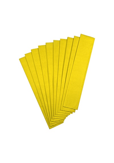 Krapon Kağıdı Sarı 50X200 Mm. 10 Adet