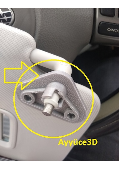 Subaru Forester Crosstrek Impreza Scion Uyumlu Güneşlik Ayağı
