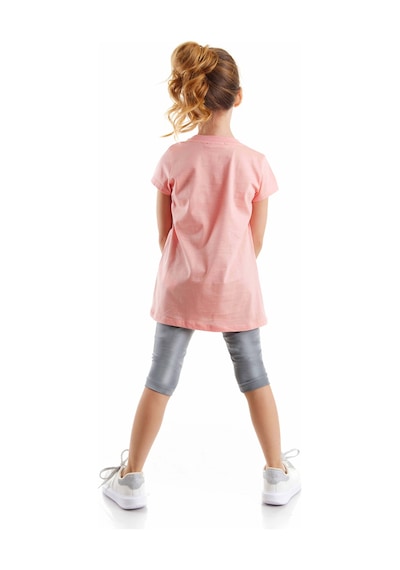 Denokids Mshb&g Leopar Kız Tunik Tayt Takım Çok Renkli