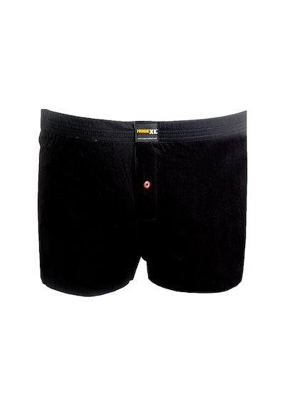 Mode Xl Büyük Beden Erkek Boxer Penye 6360 Siyah Siyah