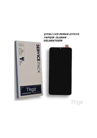 Tkgz Infinix Hot 10t Uyumlu Lcd Ekran Dokunmatik Service Pack Lcd Ekran - Full Çıtalı