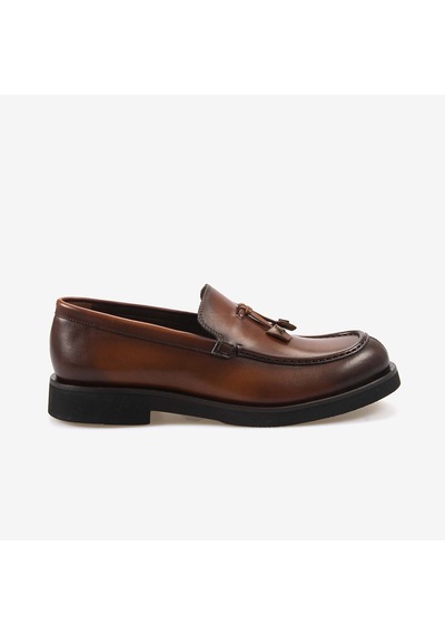 Andrea Giovanni Andrea Gıovannı Erkek Loafer 599 Taba