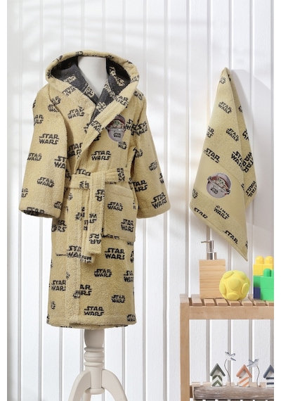 Özdilek Lisanslı Çocuk Bornz Seti7/8yaş-starwarsmandalorian Sarı Sarı