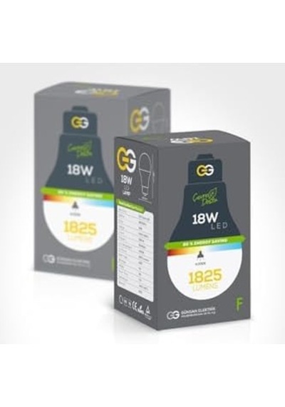 Led Ampul 18w Gün Işığı E27 4000k 220-240v