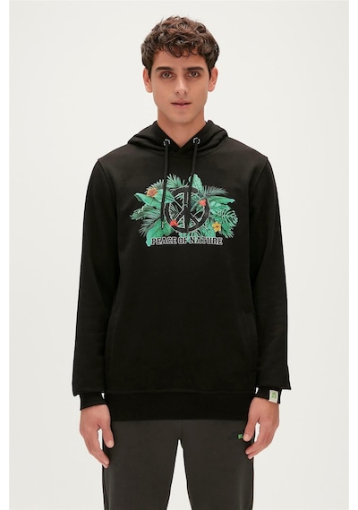 Bad Bear Re-born Hoodie Erkek Sweatshirt-5078 Night