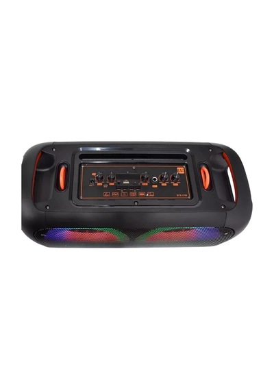 Party Box Bluetooth Hoparlör Kablosuz Mikrofonlu 60w Karaoke Speaker