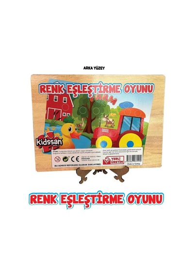 Kidsan Renk Eşleştirme Oyunu