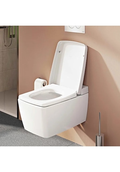 90-003r009 VitrA Metropole Klozet Kapağı, Yavaş Kapanır