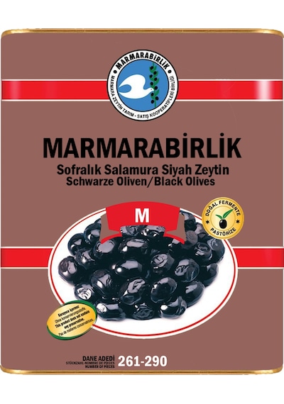 Marmarabirlik Süper 261-290 KB M Siyah Zeytin 10 KG