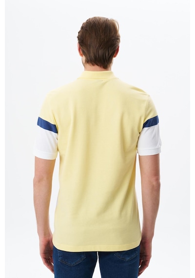 AR-MA Arma Erkek Regular Fit Basic % 100 Pamuk Pike Polo Yaka Tişört Y29374354702 Sarı