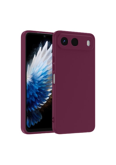 Teleplus Tecno Spark 40 5g Kılıf Kamera Korumalı İçi Kadife Mara Lansman Silikon Mürdüm