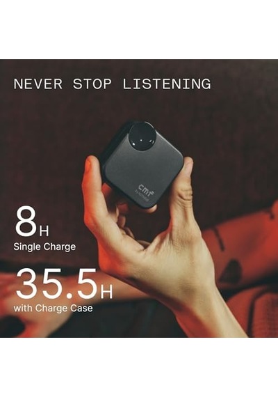 Nothing Cmf Tomurcukları 2a Kablosuz Kulakiçi 2025 Yeni Aktif Gürültü Önleyici 42db Hibrid Bluetooth Kulaklıklar Açık Gri