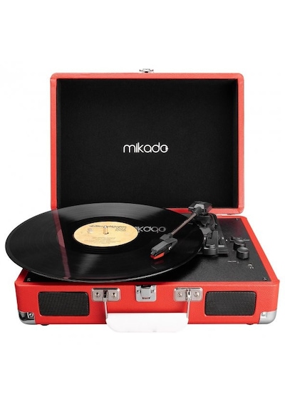 Mikado MN-P317  Nostalgia Bluetooth Pikap Kırmızı