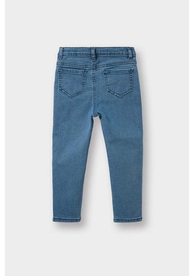 Defacto Erkek Bebek Regular Fit Düz Paça Pantolon B6744a526spbe394 Mavi-be394