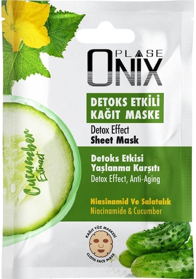 Morfose Onıx  Kağıt Yüz Maskesi 20 Ml Cucumber