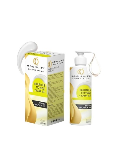 Moonlife Dermoplus Kükürt Süfür Tto 200ml Yıkama Jeli