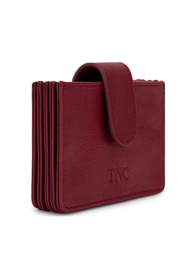 Tamer Tanca Unisex Hakiki Deri Bordo Kartlık 1148 871 Krtlk Sk25-26 Bordo Bordo