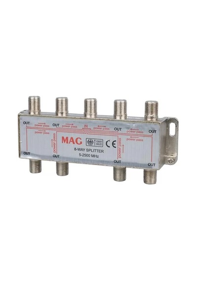 Sh Mag 5-2500 1/8 Uydu Dağıtıcısı Splitter Mg-1511 Najmaddin