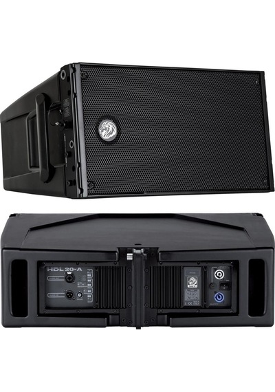 Shile Hdl20-a 2x10" 1400 Watt 2 Yollu Profesyonel Aktif Line Array Kabin Hoparlör