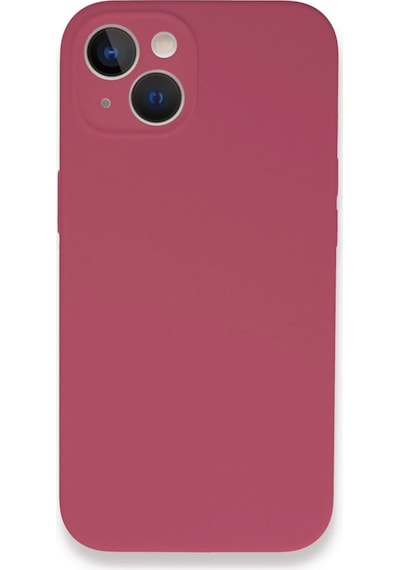 Uray Store Apple iPhone Uyumlu  13 Mini Kılıf Lansman Legant Silikon - Fuşya