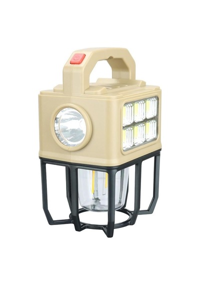 Powermaster Pm-26460 Çok Fonksiyonlu Solar Kamp Lambası Güneş Panelli Masa Lambası Ve El Feneri Diğr