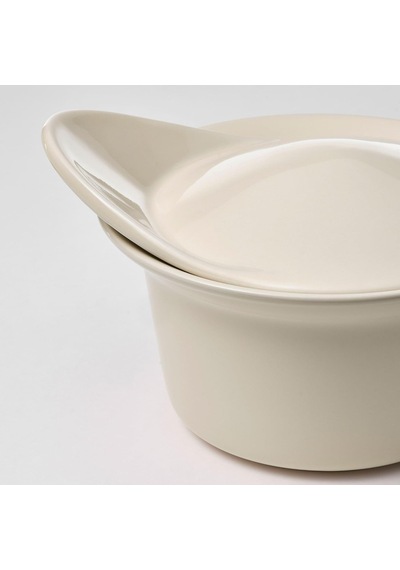 Fargklar Fırın-servis Kabı, Cilalı Bej Cilalı Bej 15x13 Cm Diğer
