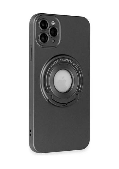 Cosmotex Newface Apple, Uyumlu iPhone 12 Pro Kılıf Lukka Magneticsafe Kapak - Siyah