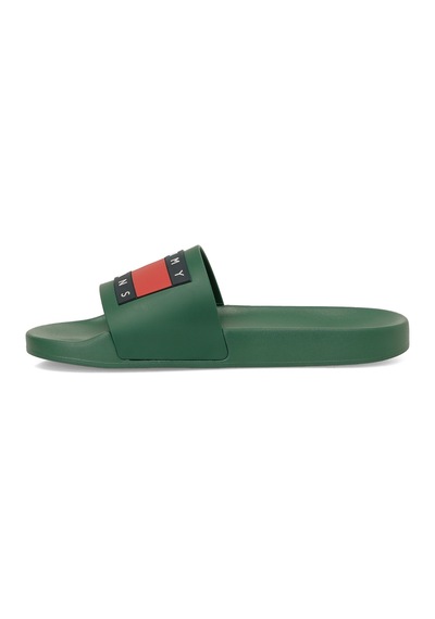 Tommy Hilfiger Tommy Jeans Pool Slıde Es Yeşil Erkek Terlik 000000000102235372