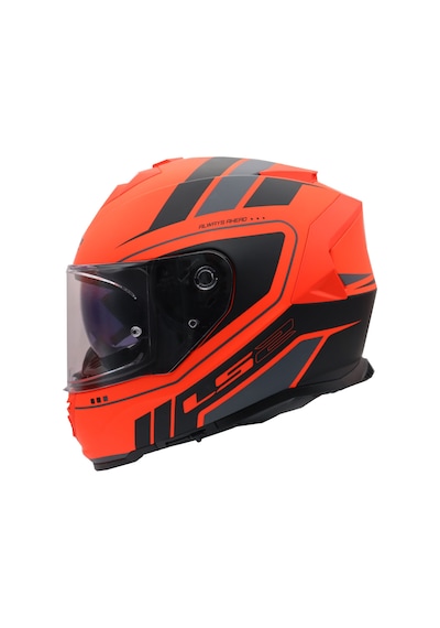 Ls2 Storm 2 Fıst Mat Turuncu-siyah Kask