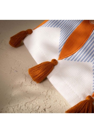 Soft Marli Kurulama Bezi - Mavi - 40x66 Cm Çok Renkli