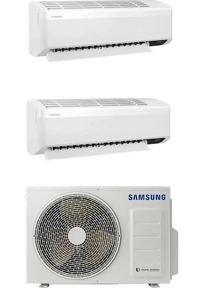 Samsung 1 Dış + 2 İç Ünite (18+18) Duvar Tipi Multi Inverter Klima
