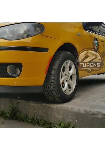 Fiat Albea 2002-2013 Uyumlu H Lip Esnek Ön Lip 2 Parça Karlık Ön Ek Tampon Altı Dill