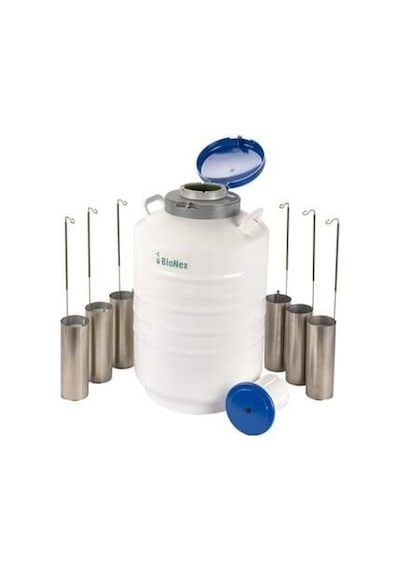 Sıvı Azot Tankı 35 Lt Geniş Ağızlı
