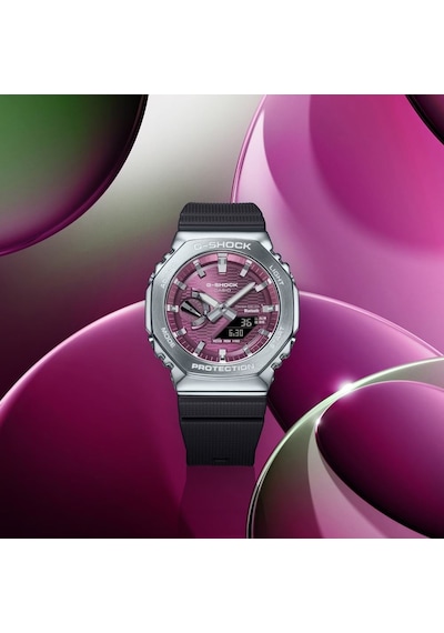 Casio Gbm-2100a-4bdr Kol Saati Metalik