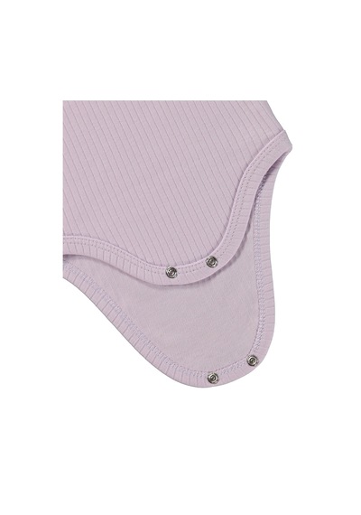 Minidamla Baby Minidamla Kısa Kol Basic 3'lü Set 1-18 Ay Çıtçıtlı Badi - Pembe