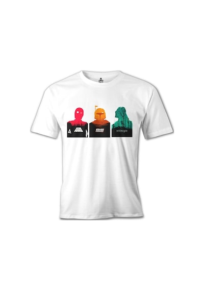 Star Wars - Trinity Beyaz Erkek Tshirt
