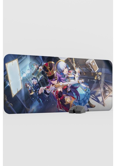 Chevreuse Genshin Impact Anime Gacha V5 - 90x40 Xxl Gaming Mouse Pad Fare Altlığı