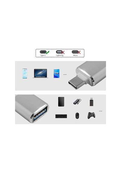 Ally Usb Type-C Dönüştürücü Otg Adaptör