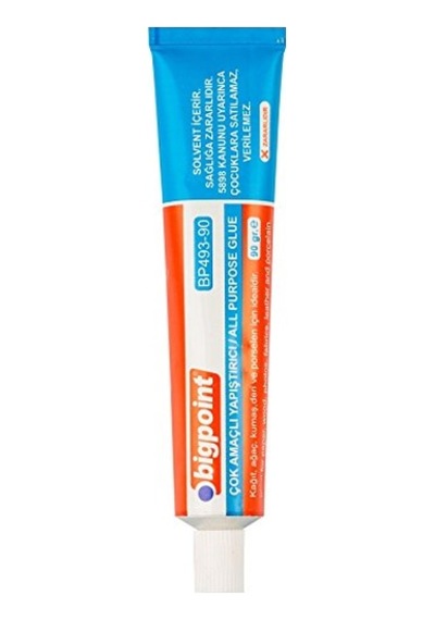 Bigpoint Sıvı Yapıştırıcı 90 Gram Solventli 12'li Kutu